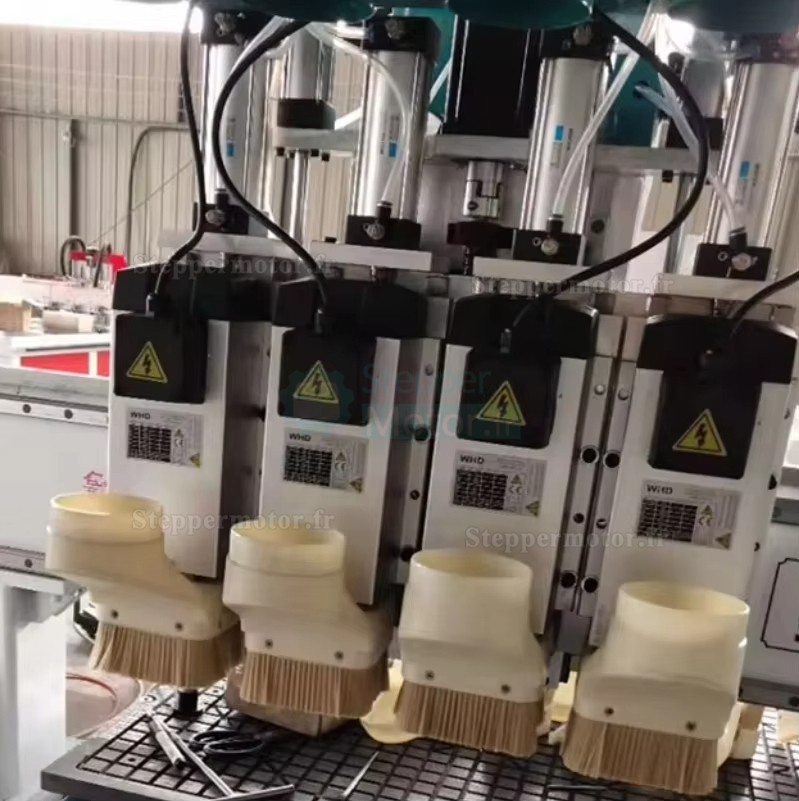 Hotte d'aspiration pour broche CNC 65 mm/80 mm/100 mm/120 mm